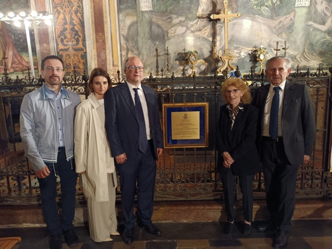 A Meda una targa in ricordo di Luigi Antona Traversi