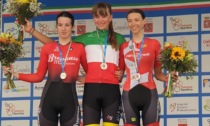 Maria Acuti è campionessa italiana della cronometro: festa per il Velo Club Sovico e Vangi Ladies Cycling Team