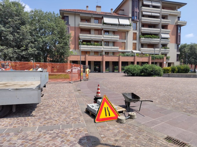 Piazza Bonatti a Monza cambia volto