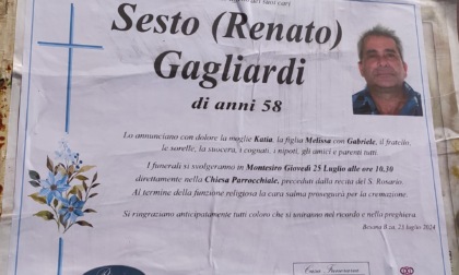 Muratore morto dopo la caduta dal balcone, domani l'addio a Sesto Renato Gagliardi