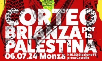 A Monza sabato 6 luglio il corteo per la Palestina