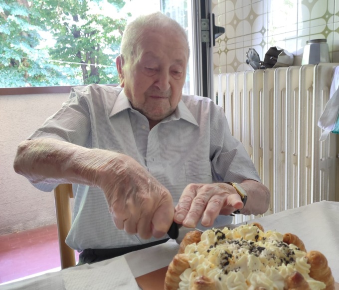 Renzo De Carlini spegne 103 candeline