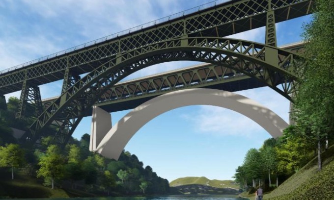 Ecco le immagini dei progetti del futuro ponte sull’Adda