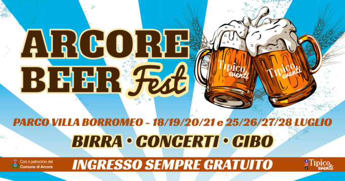 Arcore Beer Fest: in città in arrivo due fine settimana con buon cibo e tanti concerti