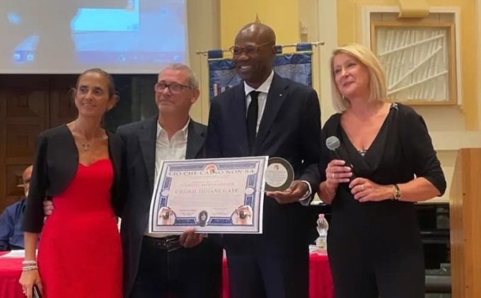Arcore, il consigliere comunale Gaye premiato a Foggia per la pace
