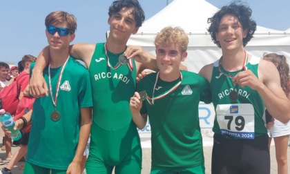 Il quartetto del Ctl3 brilla ai Campionati Italiani allievi di Molfetta