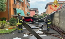 Maltempo in Brianza, oltre quaranta interventi per i Vigili del Fuoco