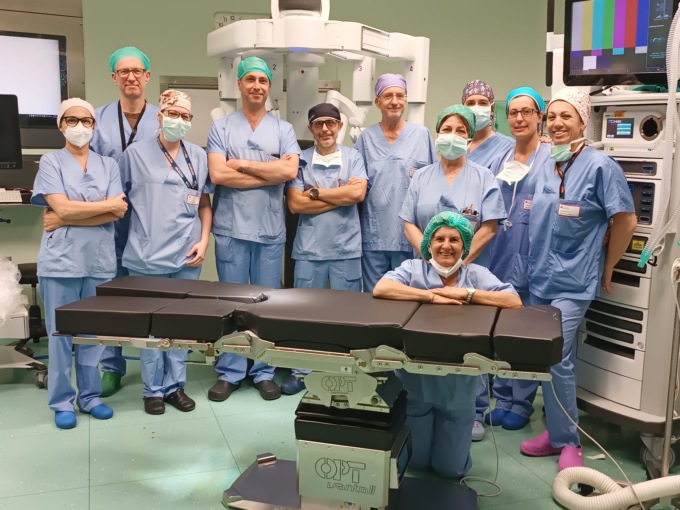 Asportazione di un neurinoma con il robot: al San Gerardo uno dei primi casi al mondo