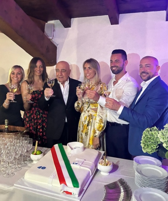 Il sindaco di Carate festeggia i 40 anni: tra gli ospiti anche il senatore Adriano Galliani