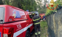 Ciclista cade nel Parco delle Groane