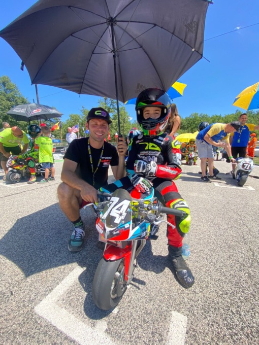 Minimoto, Noah Gatta punta all’europeo