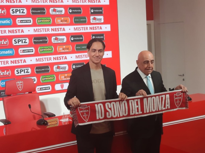 Il Monza esonera Bocchetti e richiama Nesta