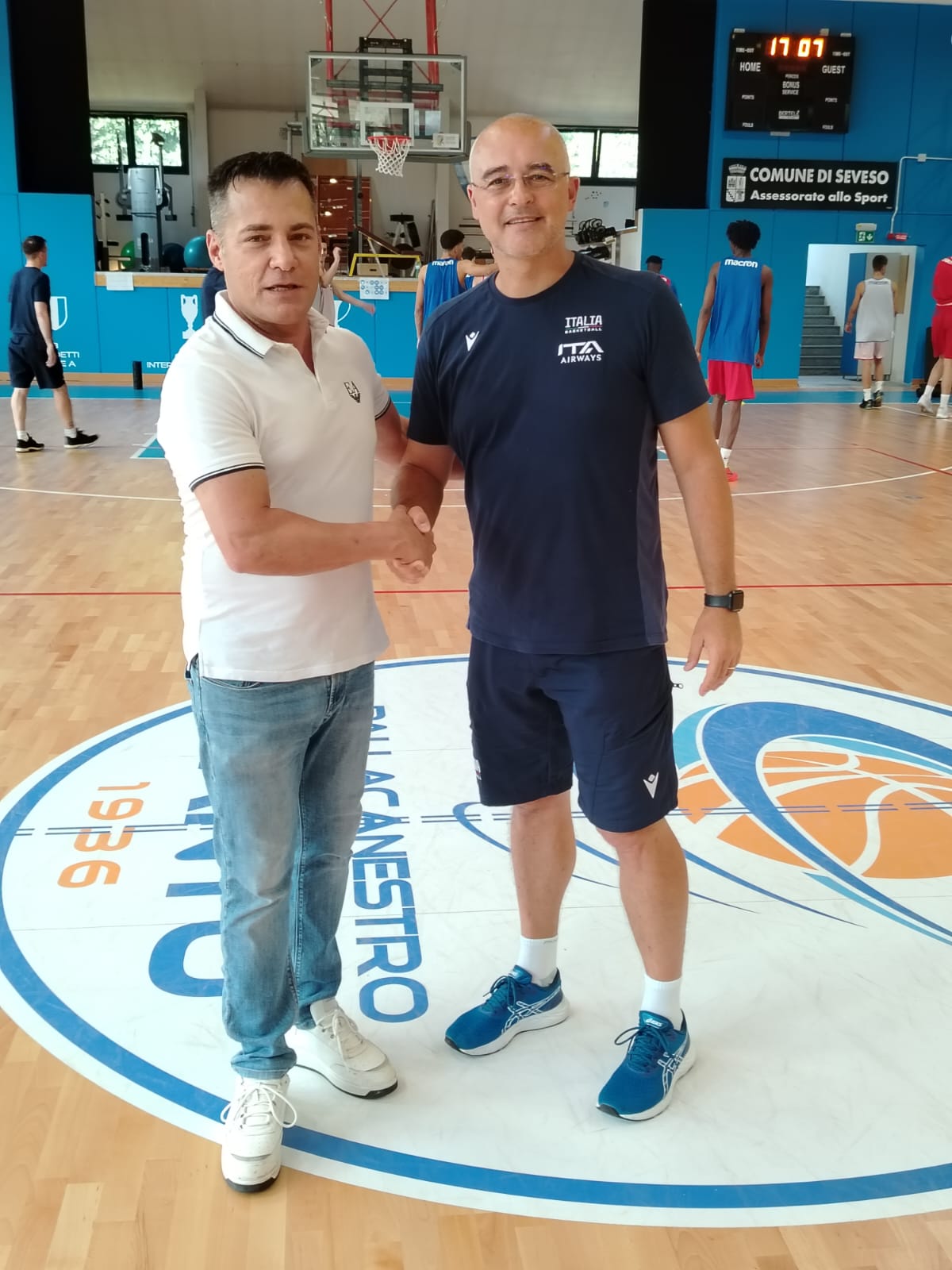 Seveso, Nazionale basket Under 18