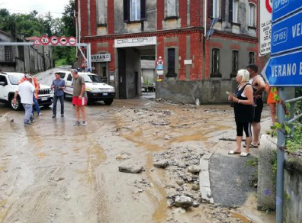 Nuova linea anti-allagamento al rondò: al via il cantiere per proteggere Agliate