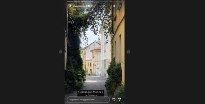 Selvaggia Lucarelli in città “Monza è bellissima”
