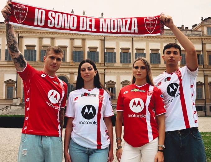 Presentate le nuove maglie del Monza per la stagione 2024/2025