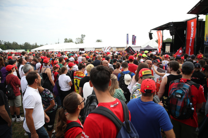 Gran Premio d’Italia 2024, sabato Leclerc e Sainz sul palco della Fan Zone