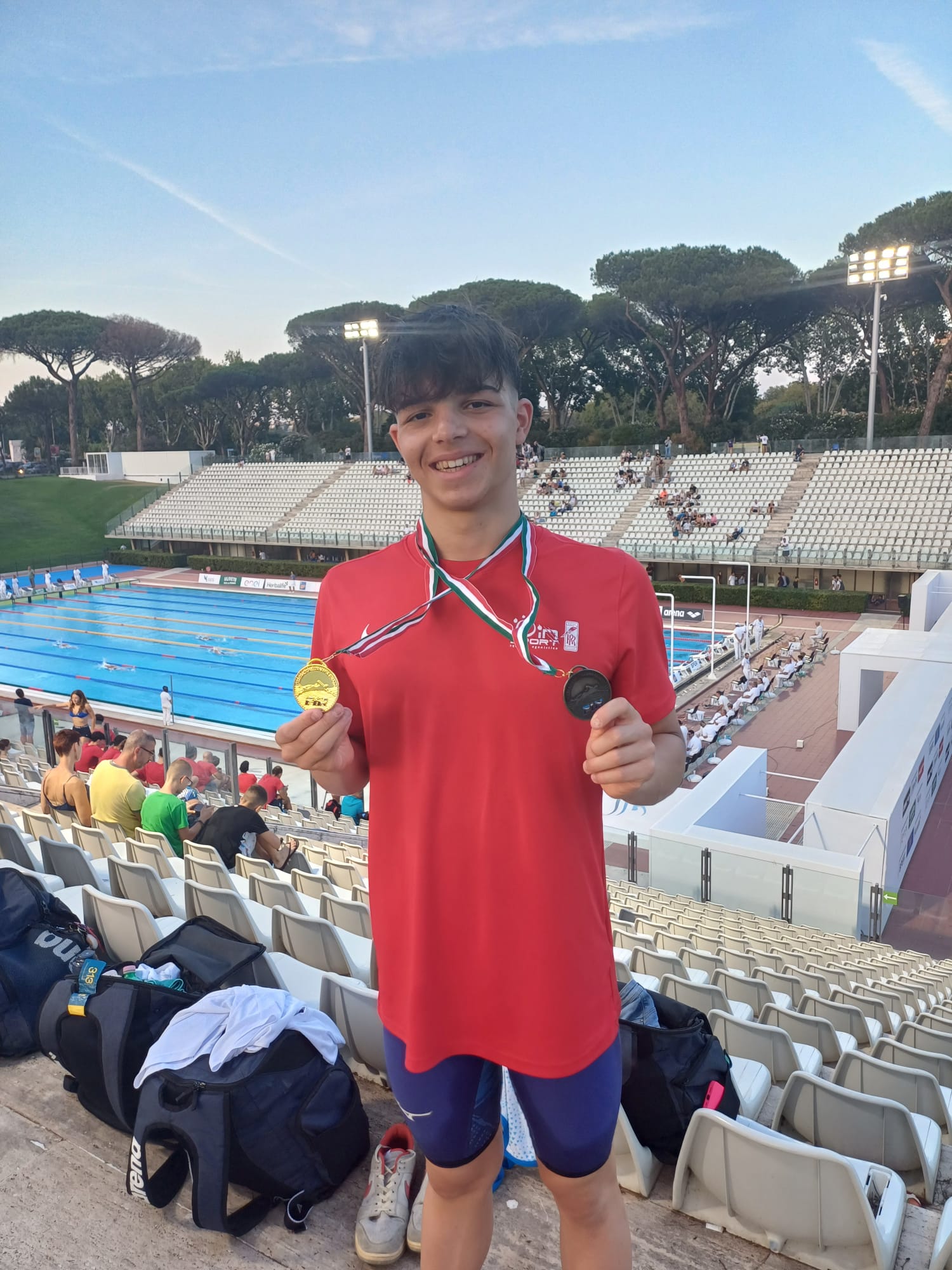 In Sport Rane Rosse Vimercate ai Campionati italiani di nuoto