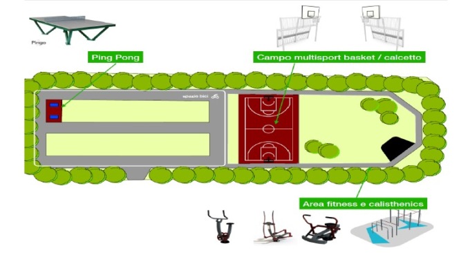 A Limbiate sorgerà un parco multisport