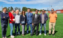 Pronto il campo di rugby al centro sportivo Chiolo Pioltelli