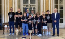 Il sindaco riceve i piccoli campioni d'Italia di basket