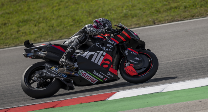 L’Aprilia ufficiale della MotoGP in mostra a Lissone
