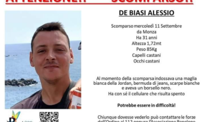 I messaggi alla moglie, poi telefono spento: Alessio De Biasi è scomparso