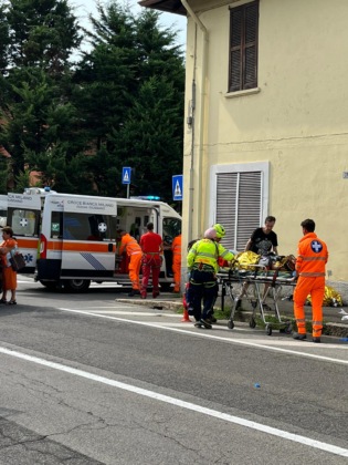 Giussano, incidente in quod. Diego Lops