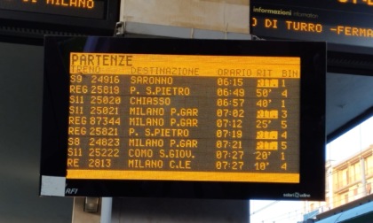 Treni, per tre guasti alla linea forti ritardi