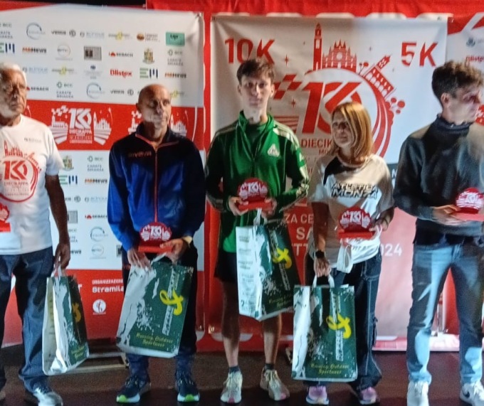 Un bel primo posto di categoria alla 10 km di Monza per il Ctl3 Atletica