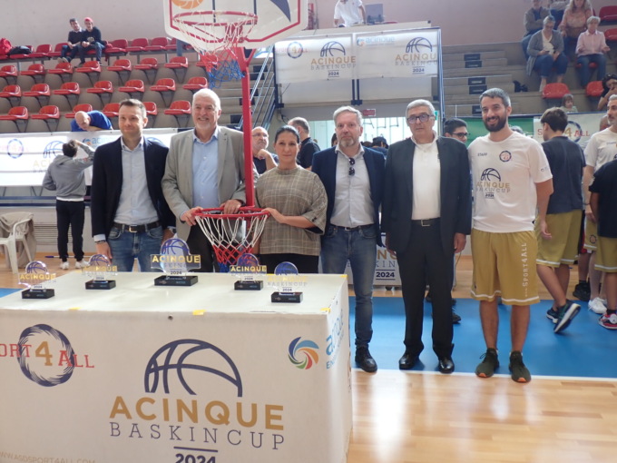 Al via la prima edizione dell’Acinque Baskin Cup