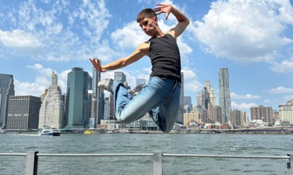 Talento della break dance si esibisce a New York