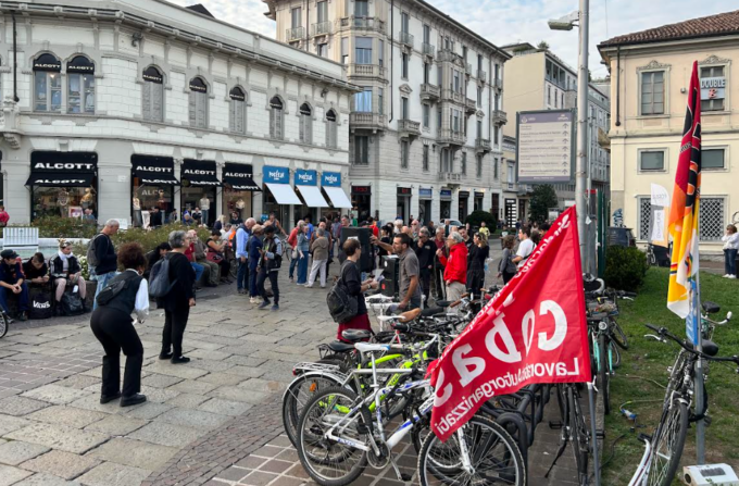 Presidio a Monza contro morti e infortuni sul lavoro