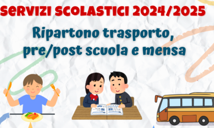 Mensa, trasporti, pre e post scuola: quando riprendono a Desio