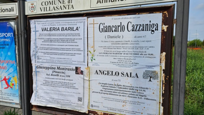 “Parenti e vicini di casa non vengano al mio funerale”