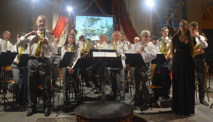 Ode all’acqua in musica e immagini al concerto del Corpo bandistico