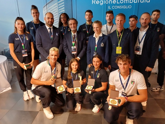Gp: in Autodromo premiati i campioni olimpici lombardi
