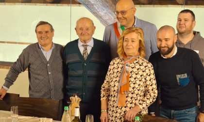 Festa in Caviana per i 100 anni di Aldo