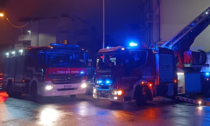 Incendio nel condotto di aspirazione del ristorante