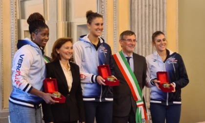 Monza premia le pallavoliste d'oro