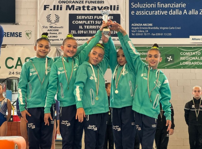 Ginnastica artistica, la Casati Arcore impegnata nella prova regionale