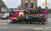 A Monza il corso interprovinciale dei  Vigili del fuoco