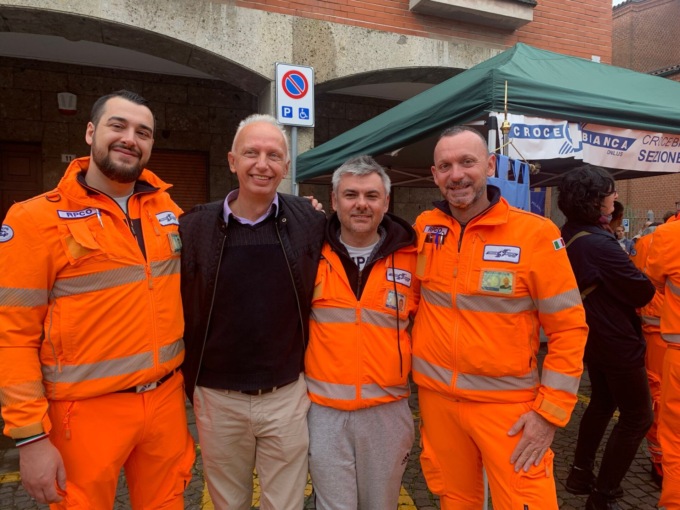 Riabbraccia dopo due anni chi gli salvò la vita