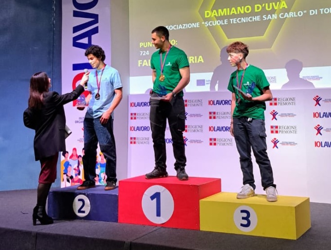 L’aspirante falegname dell’Artwood Academy secondo in una competizione in Piemonte