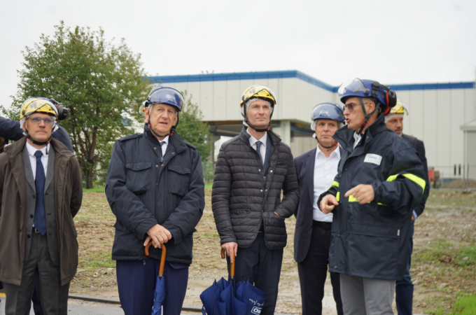 ll Presidente del Consiglio Regionale in visita al Gruppo Sapio