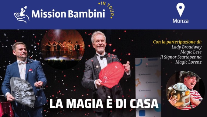 Domenica tutti al Teatro Binario 7 per sostenere Mission Bambini