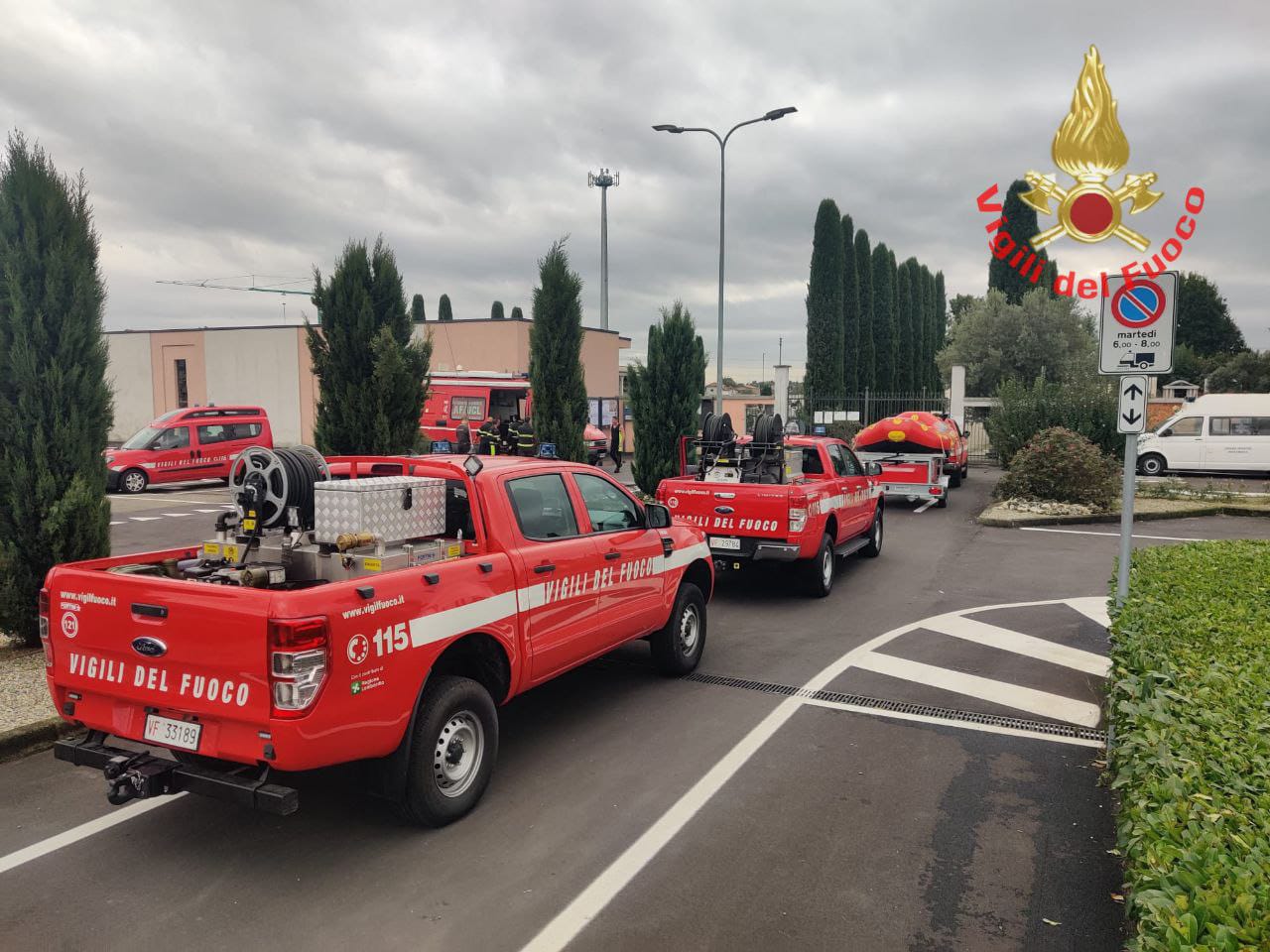 Limbiate Desio ricerca anziano scomparso Vigili del fuoco