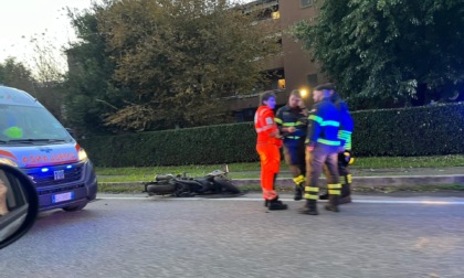 Schianto tra auto e moto, altro grave incidente a Vimercate