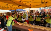 Torta da record alla Festa della Castagna, supera i 4 metri e va a ruba