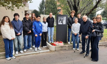 A Meda svelata la stele in memoria di Paolo Giorgetti